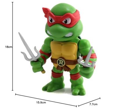 Jada Toys jada metalfigs die-cast teenage mutant ninja turtles raphael - thumbnail