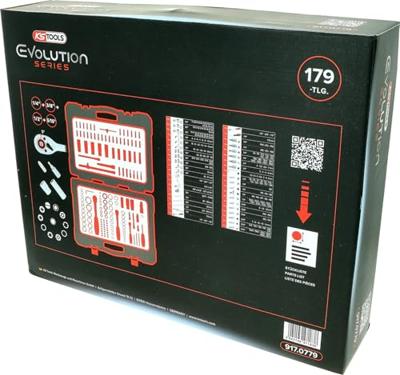 KS TOOLS Ks-tools steeksleutel-sets socket wrench set 179tlg.
