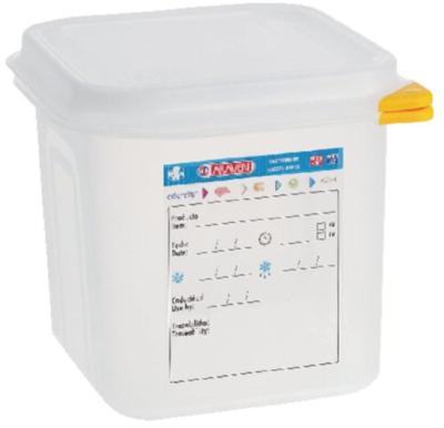Voedseldoos Araven GN 1/6 met deksel 2600 ml 4 stuks
