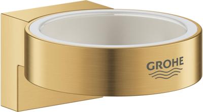 Houder Voor Glas En Zeepdispenser GROHE Selection Cool Sunrise Geborsteld Houder Voor Glas En Zeepdispenser GROHE Selection Cool Sunrise Geborsteld