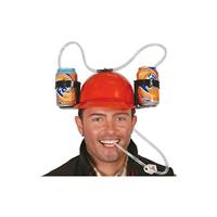 Drankhelm - Bierhelm - 3 kleuren assorti - Per stuk - thumbnail