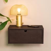 LABEL51 Wanddecoratie Hover - Espresso - Mangohout - 45 cm - thumbnail