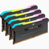 Corsair CMH64GX4M4E3200C16 Werkgeheugenmodule voor PC DDR4 64 GB 4 x 16 GB 3200 MHz 288-pins DIMM CL16 CMH64GX4M4E3200C16 - thumbnail