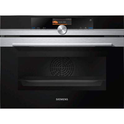 Siemens iQ700 CS636GBS2 oven Elektrische oven 47 l Zwart, Roestvrijstaal A+