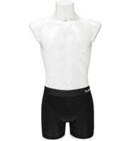 Bamboo Bamboo Bamboe Boxershort Man Zwart L (2st) - thumbnail