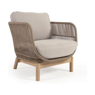 Kave Home Fauteuil 'Catalina' kleur Donkergroen Kave Home Fauteuil 'Catalina' kleur Donkergroen