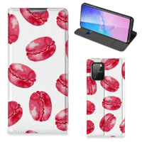 Samsung Galaxy S10 Lite Flip Style Cover Pink Macarons - thumbnail