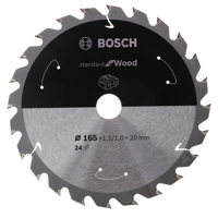 Bosch Accessories 2608837734 2608837734 Hardmetaal-cirkelzaagblad 254 x 30 mm Aantal tanden: 40 1 stuk(s) - thumbnail
