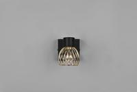 Trio Design wandlampArdon zwart met goud - R81381080 - thumbnail
