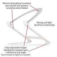 Twelve South Curve Flex - MacBook stand - White - thumbnail