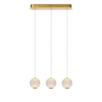 Lucide CINTRA - Hanglamp - LED Dimb. - 3x4,7W 2700K - Transparant - thumbnail