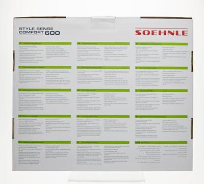 Soehnle 63864 style sense comfort 600 digitale personenweegschaal zilver - thumbnail