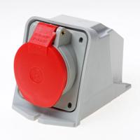 Enzo CEE 4P/32A/400V opbouw wcd rood - 6315166 - thumbnail