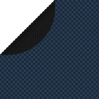 VidaXL Zwembadfolie solar drijvend 417 cm pe zwart en blauw