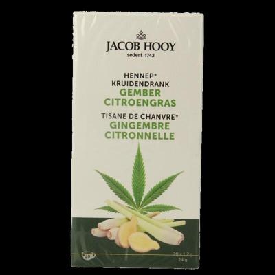 Jacob Hooy Hennep gember citroengras 12 Stuks