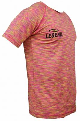 Legend Sports DryFit sportshirt melange rood Legend Sports DryFit sportshirt melange rood