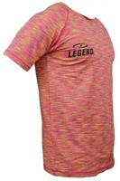 Legend Sports DryFit sportshirt melange rood - thumbnail