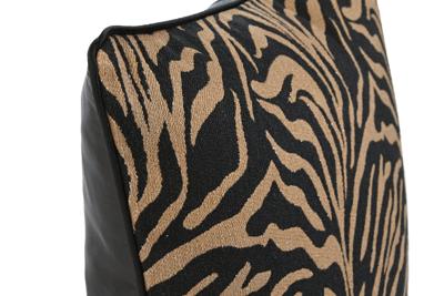 Kussen Home ESPRIT Zwart Gouden 45 x 15 x 45 cm