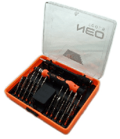 Neo Schroevendraaierset precisie 53-delig koffer - 6460062 - thumbnail