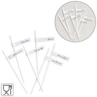 Ginger Ray team bride papieren rietjes set van 16 | 20 stuks - thumbnail