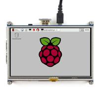 WAVESHARE 5 Inch HDMI LCD 800 x 480 scherm van de Aanraking voor Raspberry Pi - thumbnail
