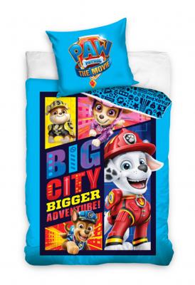 PAW Patrol Dekbedovertrek Big City blauw - 140 x 200 cm - Katoen