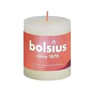 Bolsius rustiek stompkaars 80/68 ivoor - thumbnail