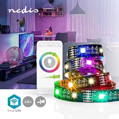 Nedis BTLS20RGBW Smartlife Gekleurde Led-strip Bluetooth Rgb / Warm Wit 2000 Mm Ip20 2700 K 380 Lm Android™ / Ios - thumbnail
