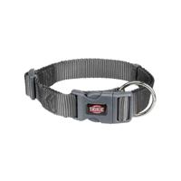 TRIXIE HALSBAND HOND PREMIUM GRAFIET GRIJS 40-65X2,5 CM - thumbnail