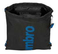 Rugtas met Koordjes Kelme Jet black Zwart 35 x 40 x 1 cm - thumbnail