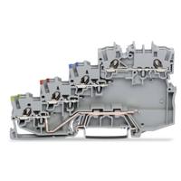 WAGO 2000-5417 Initiatorklem 7 mm Spanveer Grijs 50 stuk(s) - thumbnail