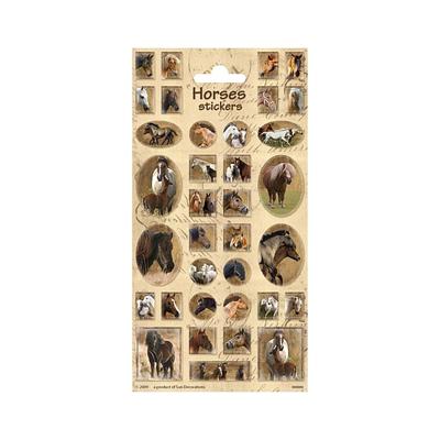 Totum Stickervel paarden