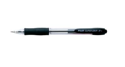 Pilot balpen Super Grip zwart