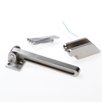 Intersteel | Kierstandhouder | Binnendraaiend Curve | RVS Geborsteld Intersteel | Kierstandhouder | Binnendraaiend Curve | RVS Geborsteld