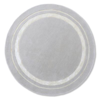 Laura Ashley - Redbrook-Silver Round 81804 - 150 rond Vloerkleed