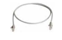 Telegärtner 100008896 RJ45 Netwerkkabel, patchkabel CAT 6 U/UTP 7.50 m Grijs Vlambestendig, Halogeenvrij 1 stuk(s) - thumbnail