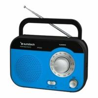 Sunstech RPS560 draagbare radio (draagbaar, analoog, AM, FM, 0,8 W, 1-weg, 7,5 cm) blauw - thumbnail