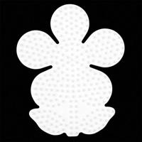 Hama Strijkkralen Grondplaat Bloem Wit - thumbnail