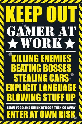 GBeye Gaming Keep Out Poster 61x91,5cm GBeye Gaming Keep Out Poster 61x91,5cm