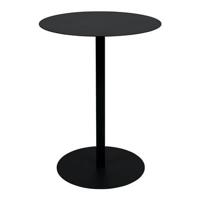 Zuiver Ronde Bistrotafel 'Snow' Staal, 57cm, kleur Zwart - thumbnail