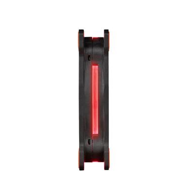 Thermaltake Riing 14 Red LED HSP Ventilator 14 cm Zwart