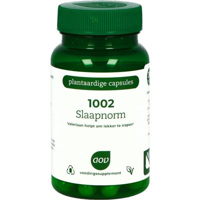 AOV 1002 Slaapnorm Capsules AOV 1002 Slaapnorm Capsules