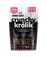 UNISZKI Crunchy Konijn met Munt en Brandnetel - Hondensnack - 80g - thumbnail