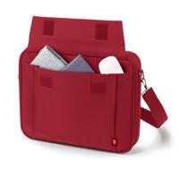 Dicota Eco Multi BASE Laptoptas Geschikt voor max. (laptop): 43,9 cm (17,3) Rood - thumbnail