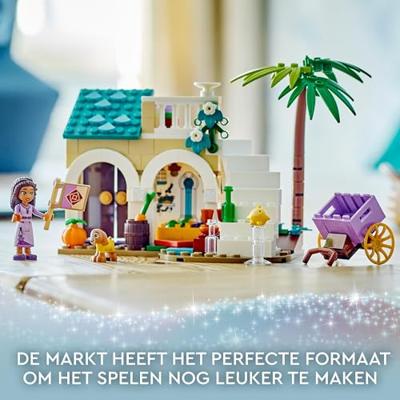 LEGO disney - asha in de stad rosas constructiespeelgoed (43223)