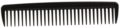 Hair Mode Haarkam Lang Zwart 18cm