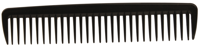 Hair Mode Haarkam Lang Zwart 18cm - thumbnail