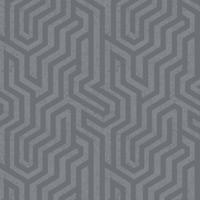 Dutch Wallcoverings Pavone - Riviera Platinum Blue - thumbnail