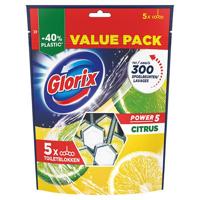 Glorix Glorix Power 5 Citrus Toiletblokken 5 stuks - thumbnail
