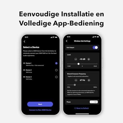 WiiM: Sub Pro - Hoogglans Zwart